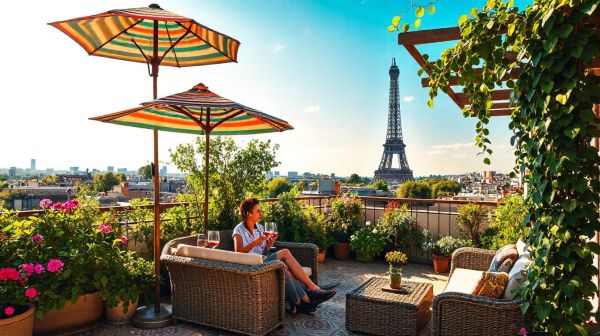 Découvrez les meilleures terrasses de Paris pour profiter d'un été agréable