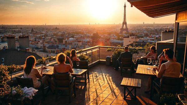 Découvrez les meilleures terrasses de Paris pour profiter d'un été agréable